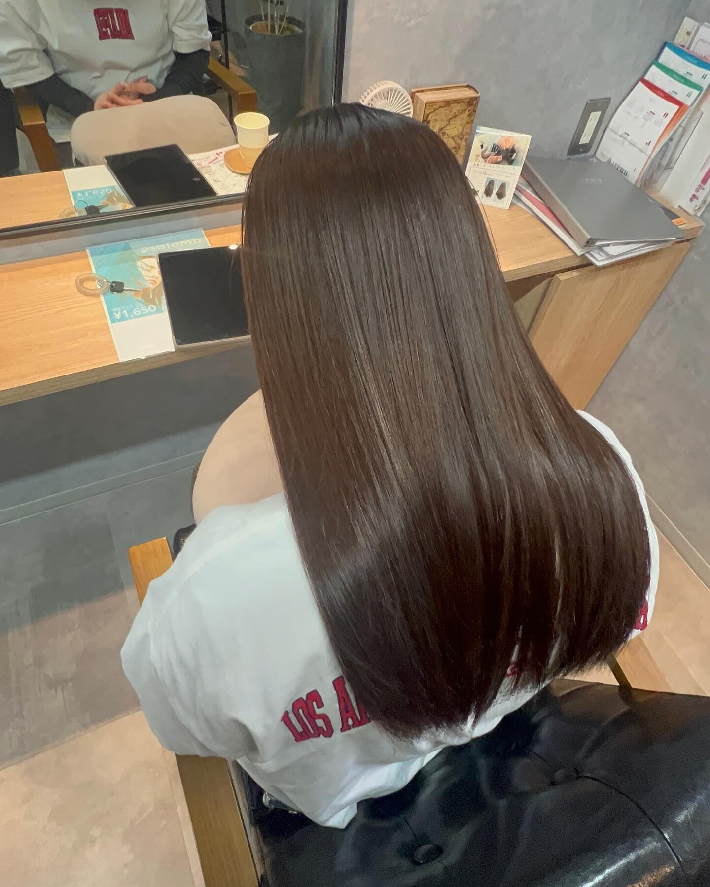 髪質改善ストレート